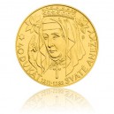 2015 - Zlatá investiční mince 250 NZD 40dukát svaté Anežky