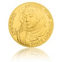 2015 - Zlatá investiční mince 500 NZD 100dukát svaté Ludmily