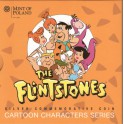 2014 - Stříbrná mince Flintstoneovi - kolorováno