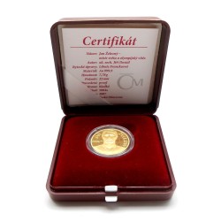 2007 - Zlatá medaile Jan Železný, Au 1/4 Oz