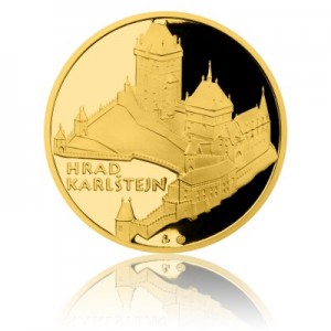 2015 - Zlatá medaile Hrad Karlštejn - Au 1 Oz