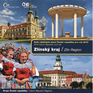 Sada oběžných mincí České republiky 2010 - Zlínský kraj