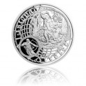 2015 - Stříbrná uncová medaile Staroměstský orloj - Střelec