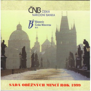 Sada oběžných mincí České republiky 1999 - Petr Parléř