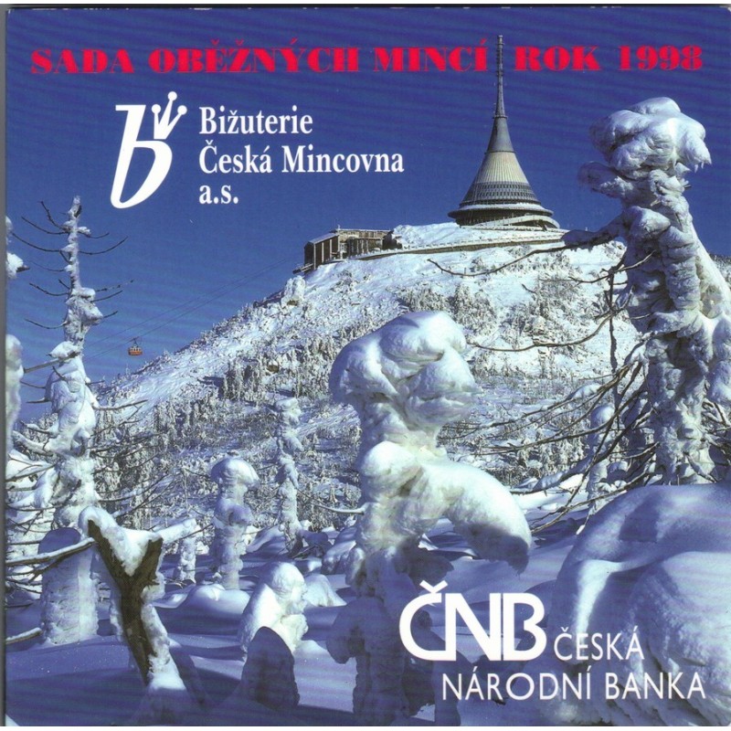 Sada oběžných mincí České republiky 1998 - Jizerské hory