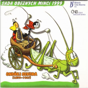 Sada oběžných mincí České republiky 1999 - Ondřej Sekora