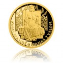 2016 - Zlatá mince 5 NZD Karel IV. - Blanka z Valois - Proof 