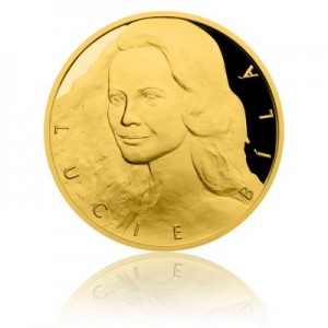 2016 - Zlatá medaile Lucie Bílá - číslováno- Au 1/2 Oz