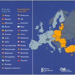 Sada oběžných mincí České republiky 2004 - Vstup ČR do EU