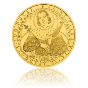 2016 - Zlatá investiční mince 500 NZD 100dukát sv. Víta